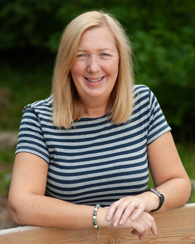 Headshot photograph of female executive